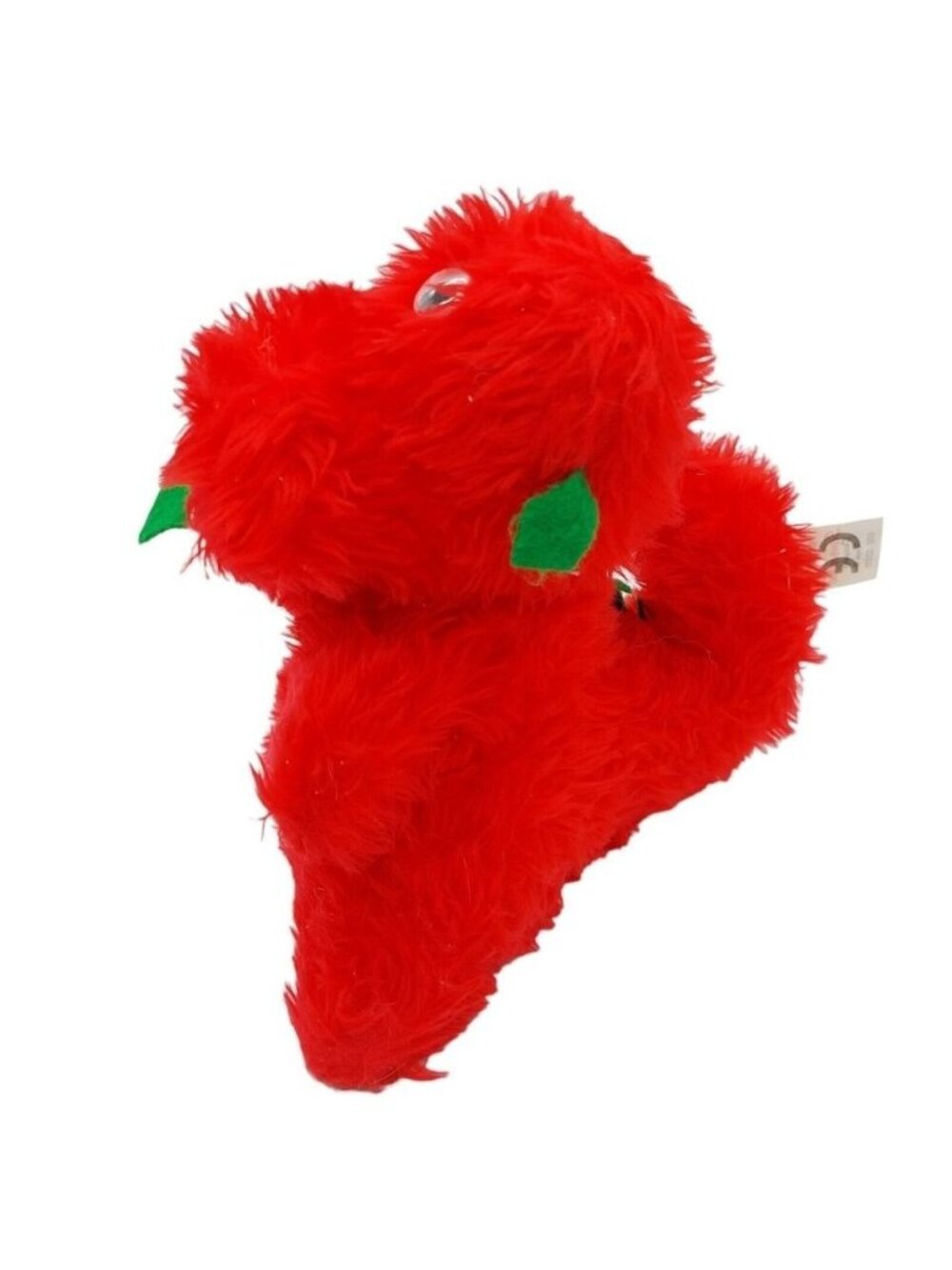 Swaniki Red green Dragon Plush Stuffed Animal made in Wales 7" Welsh